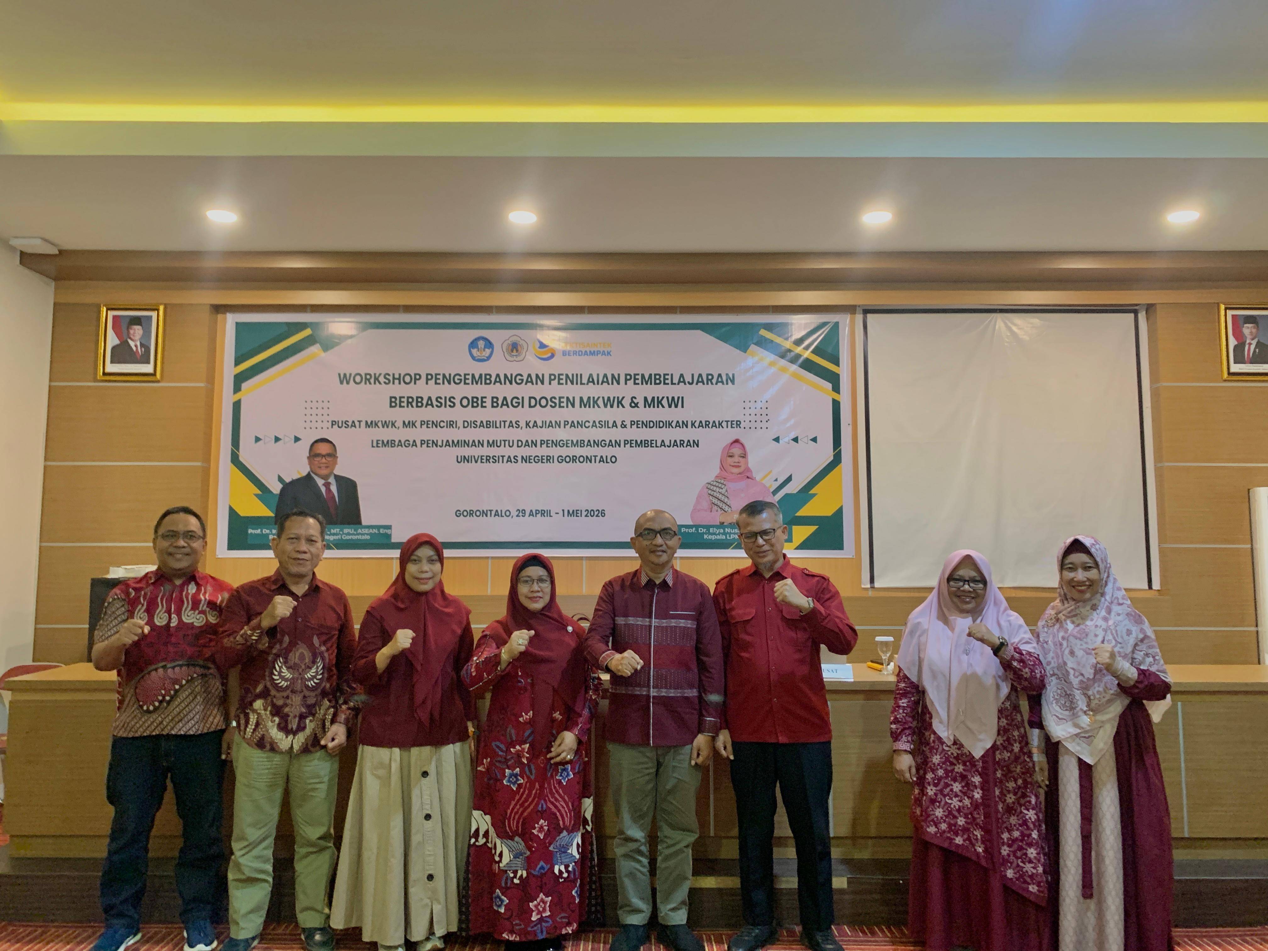 Workshop Pengembangan Penilaian Pembelajaran Berbasis Obe Bagi Dosen MKWK & MKWI